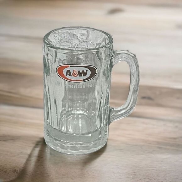 VINTAGE A&W ROOTBEER MUG 6" TALL THICK AND HEAVY - Picture 1 of 6